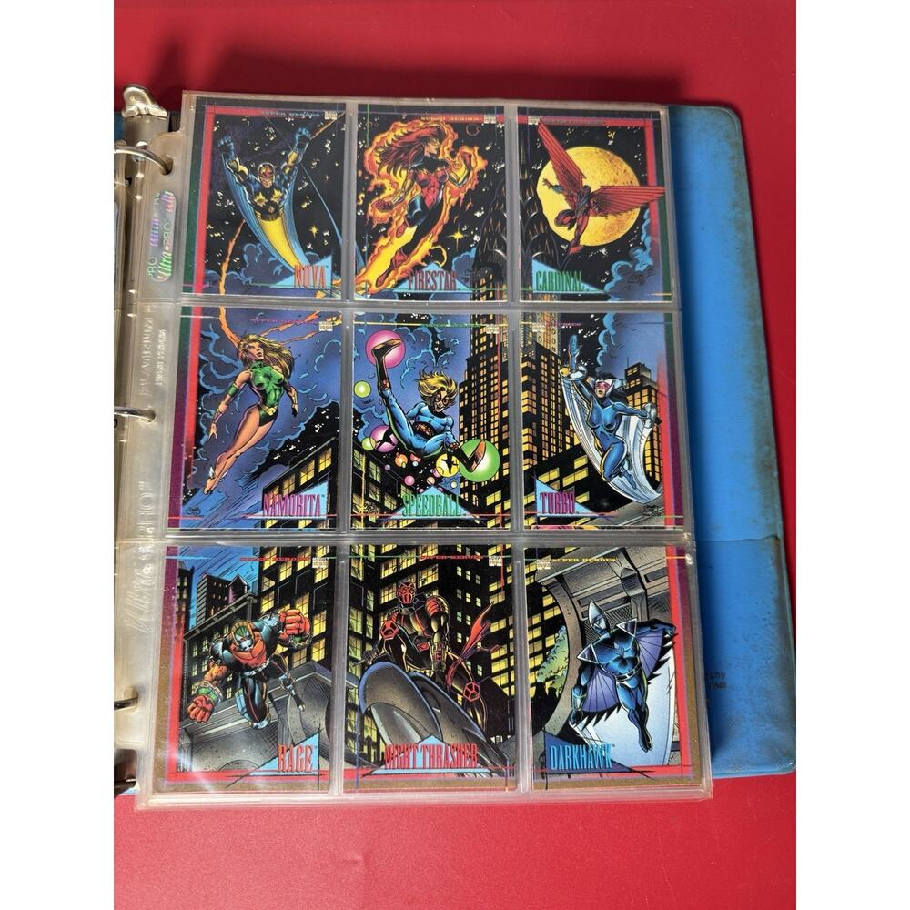 Vintage 1993 Marvel Comics Super Heroes Trading Cards 178 cards - Picture 4 of 16